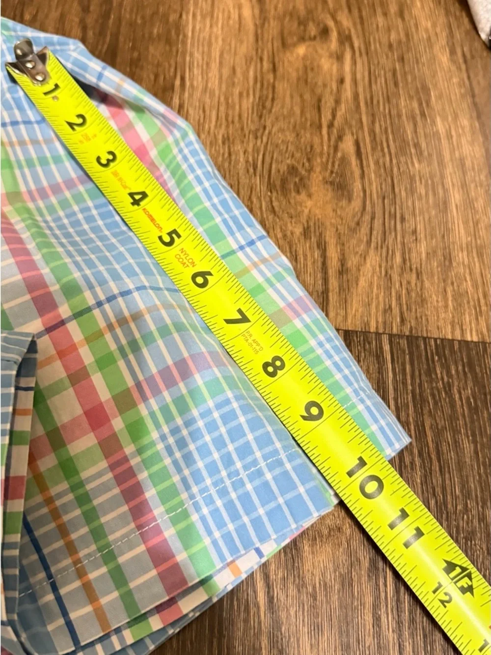 Boys Set of 2 Vineyard Vines Striped Shorts with Light Green and Navy